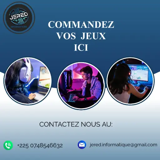 COMMANDEZ VOS JEUX PC